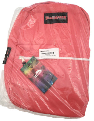 B-6 New Trailmaker Backpack Classic Collection 17'' Coral #8605 Adjustable Straps