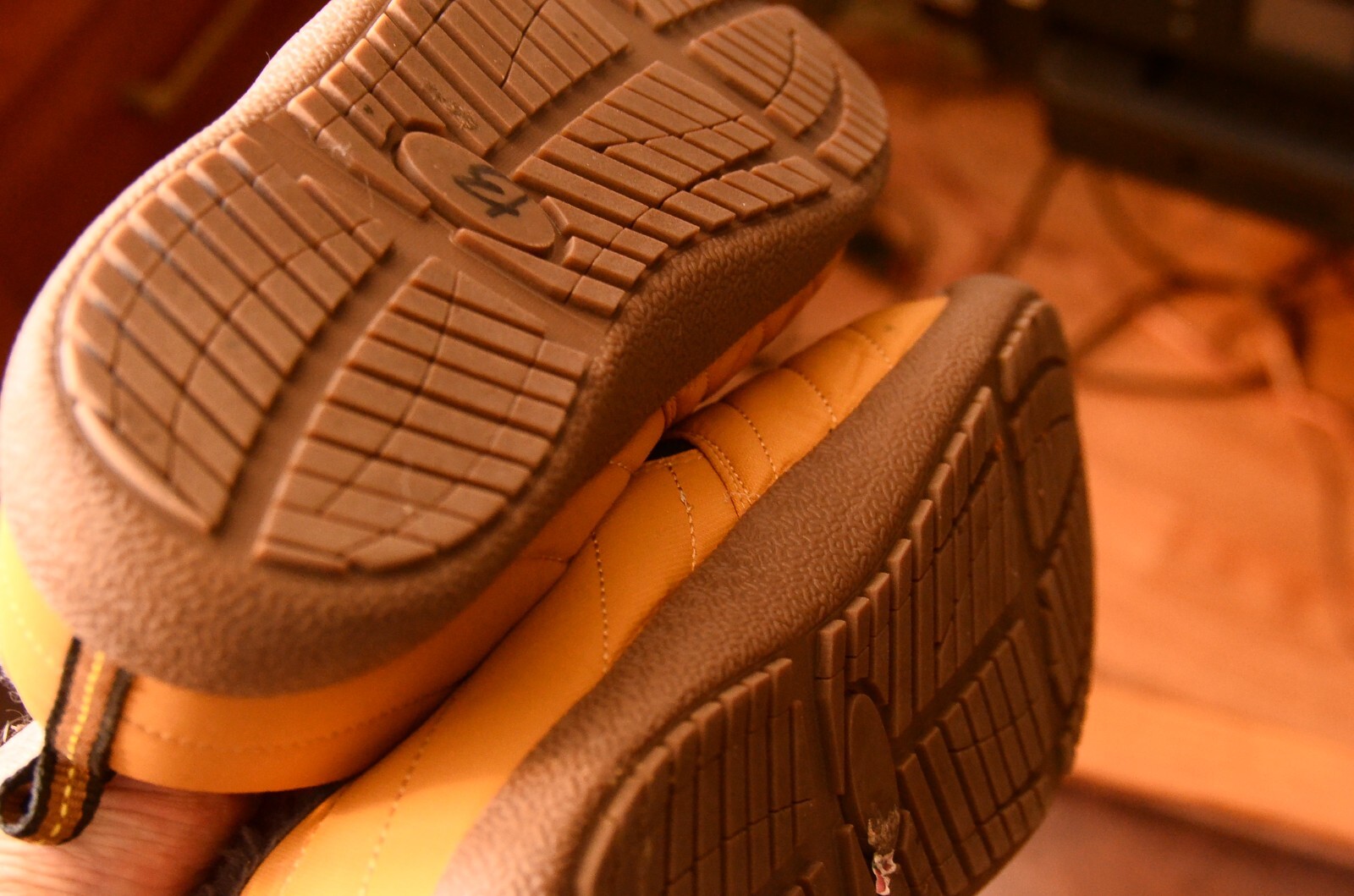 PANTOFOLA D’ORO Slip on giallo senape. Taglia 11