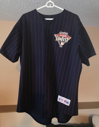 MLB ALL STAR GAME FANFEST GENUINE MAJESTIC USA Major League Baseball JERSEY XL - 第 1/8 張圖片