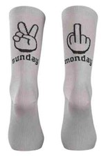 Northwave Sunday Monday Fahrrad Socken grau 2...