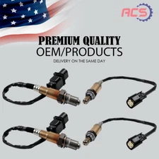 4PCS Up+Downstream Oxygen O2 Sensor OEM For Ford F-250 F-350 Super Duty 6.2L V8