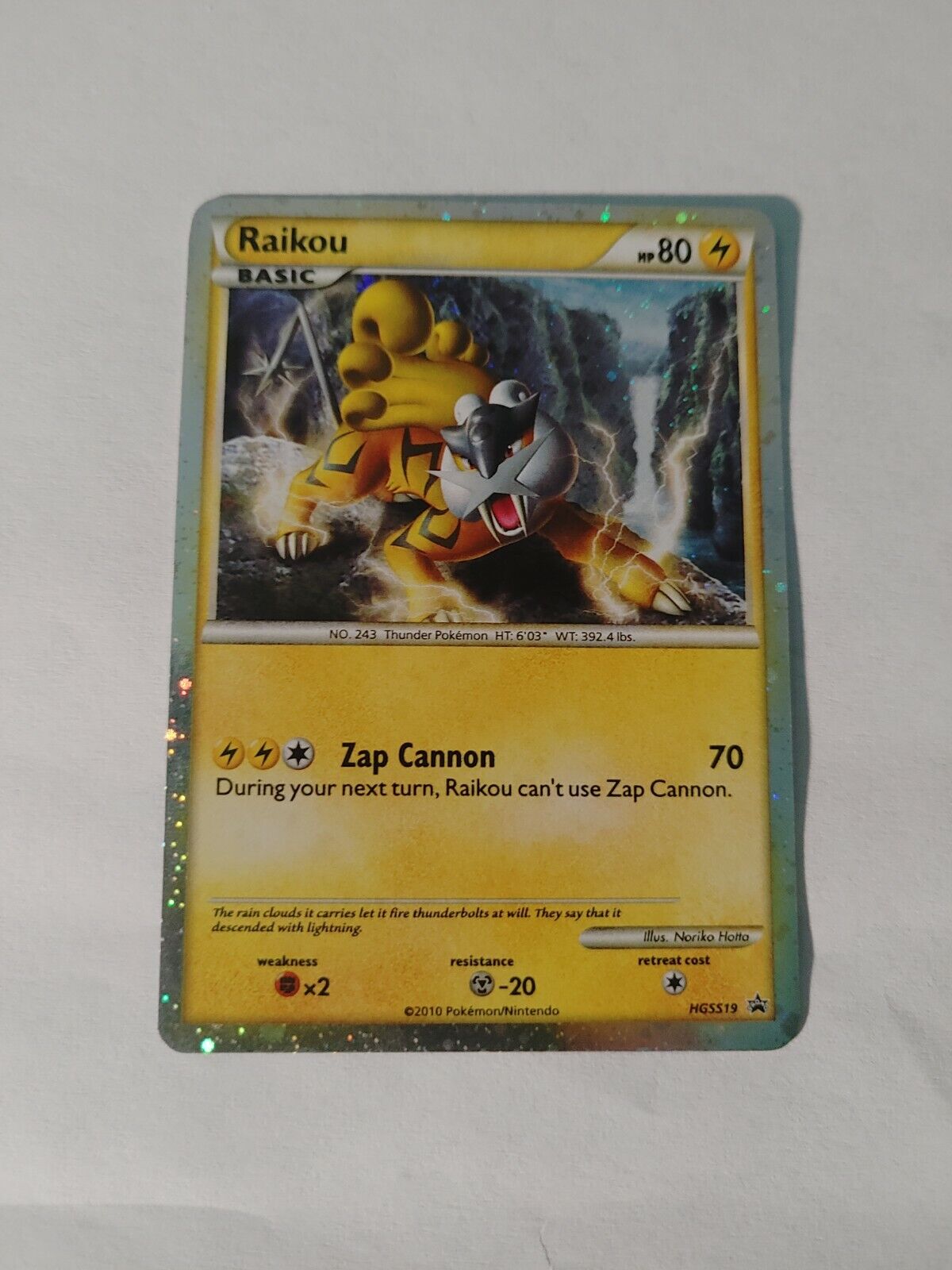 Pokémon - 1 Card - Raikou - Catawiki