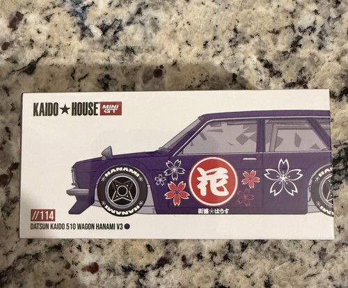 Mini GT X Kaido House Collab Datsun 510 V3 #152 – 2024 Indonesia Expo Exclusive, Orange