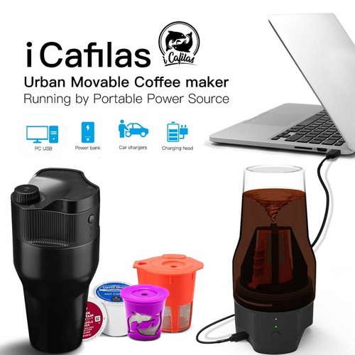 Car Coffee Maker Travel Portable Pot 