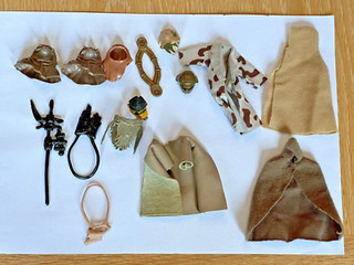 Vintage Star Wars Weapons Capes And Accessories Job Lot Bundle 100% Original