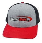 RacingBids.Com Pacific Headwear 104C Trucker Mesh Snapback OSFM Hat Cap NEW NWOT