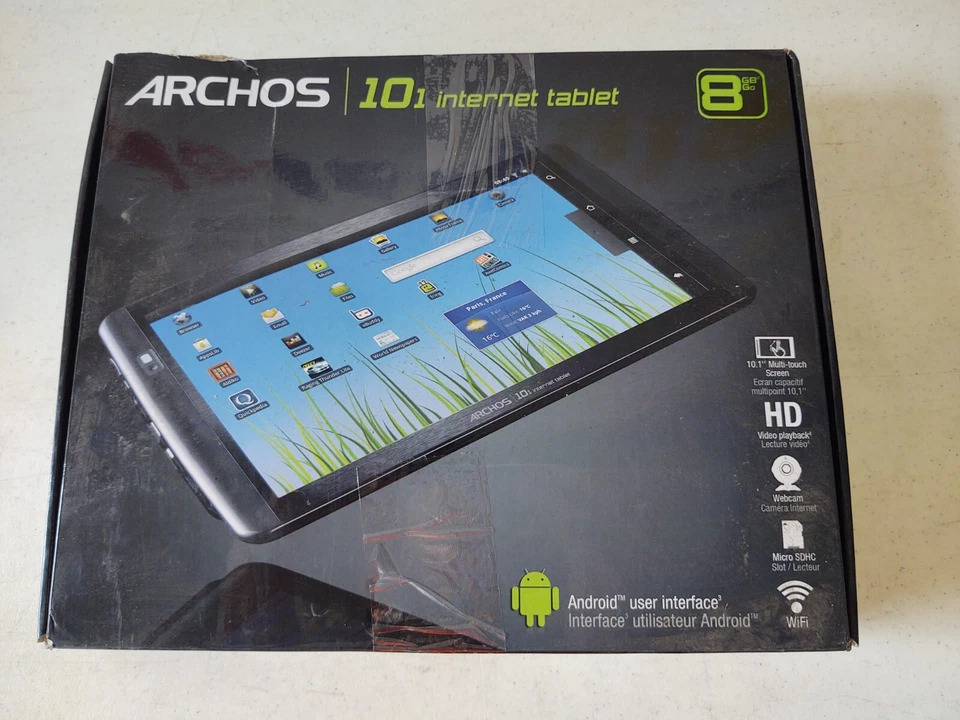 Archos 101 10 1  Internet Table Touch screen Android A101IT 8GB Excellent Pre - Image 3 of 4