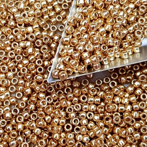 TR-PF557 Starlight Galvanized Permanent Finish Toho Seed Beads - Foto 3 di 8