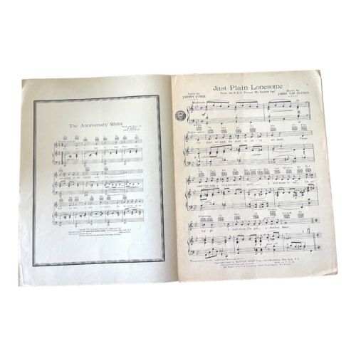 Kay Kyser Just Plain Lonesome Sheet Music 1942 My Favorite Spy Burke Van Heusen - Picture 3 of 4