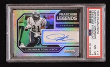 LaDainian Tomlinson 2020 Panini Prizm Franchise Legends Sigs #15 #31/35 POP 1