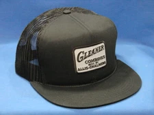 Gleaner Combines Tractor Hat - Black Mesh - K Brand K Products - US Assembled