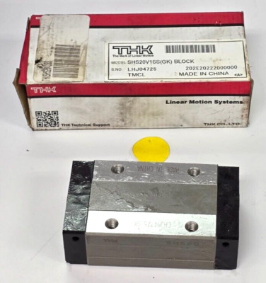 THK LINEAR GUIDE BLOCK SHS20V1SS(GK); BLOCK ONLY; H30MM X W44MM X L79MM; BOLT M5