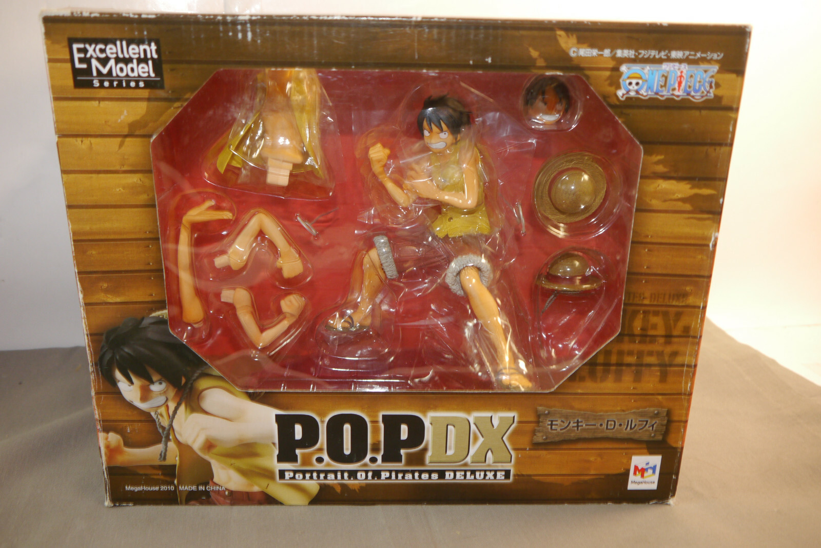 One Piece Portrait of Pirates POP NEO-DX Monkey D. Luffy 14cm Megahouse F22