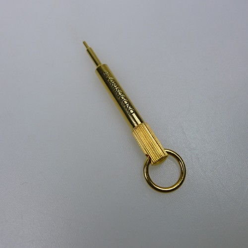 De Grisogono Gold Plated Stylus Pusher Pin - Picture 2 of 2