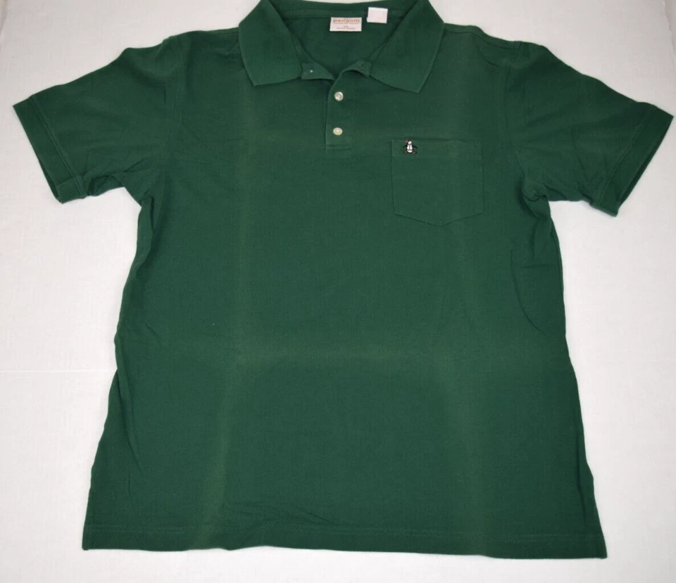 Пингвин рубашка винтажный Grand Slam Munsingwear размер M/L 80-х 90-х зеленый поло гранж - Изображение 2 из 4