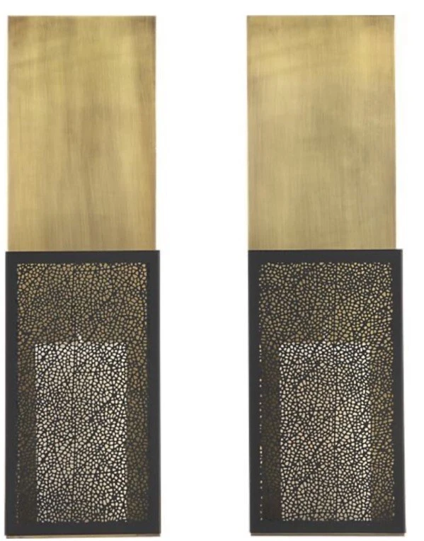 Crate and barrel sale candle wall sconces