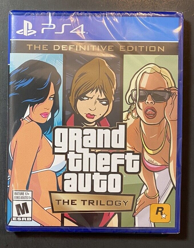 Grand Theft Auto the Trilogy [ The Definitive Edition ] (PS4) NEW