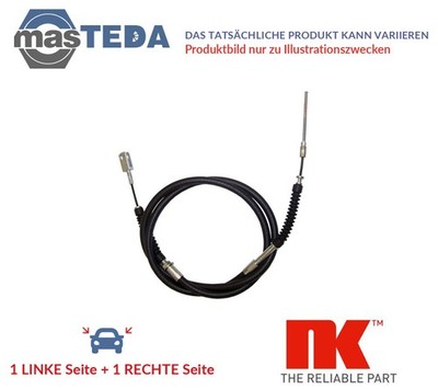 9023128 HANDBREMSSEIL BREMSSEIL HINTEN NK 2PCS FÜR FIAT IDEA 1.3L,1.9L