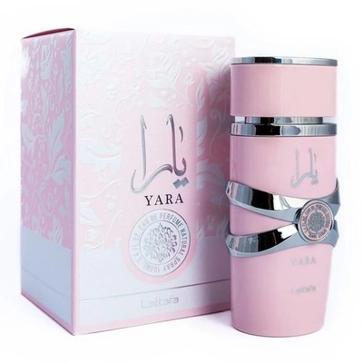 Lattafa Yara Long Lasting Fr for Women Eau de Parfum Spray, 3.40 Ounce / 100 ml