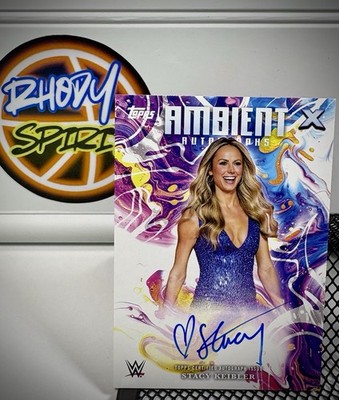2025 WWE Topps Exalted#AMA-SKB Stacy Keibler Ambient Autographs