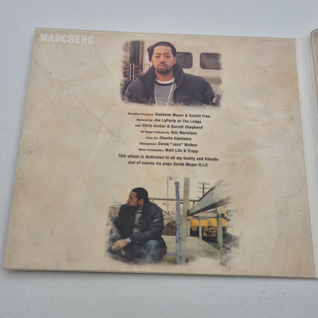 ROC MARCIANO 'Marcberg' 2010 Rap/Hip-Hop CD Album Digipak - Fat