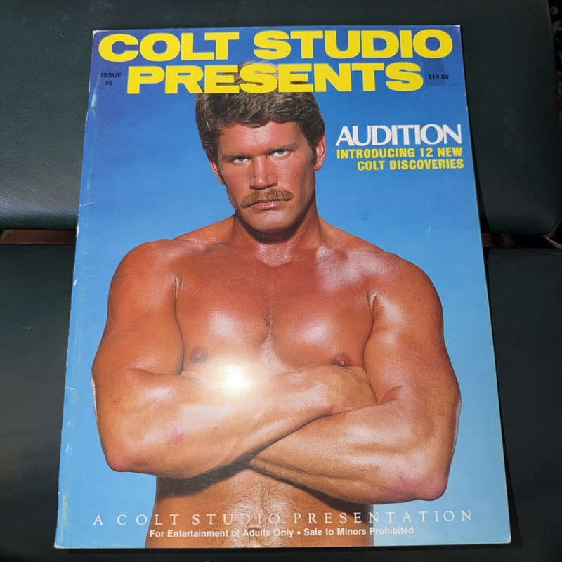 Audition #6 Male Gay Men Photos Magazine 1985 Colt Studio Presents