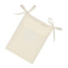 Diaper Caddy Bag Hanging Organizer for Crib and Bedside Nursery Storage Pouch...