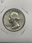 1961 D Silver Washington Quarter -  a circulated coin