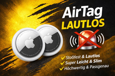 2 * Apple AirTag | ohne Lautsprecher | Anti-Diebstahl | lautlos |  Händler NEU 