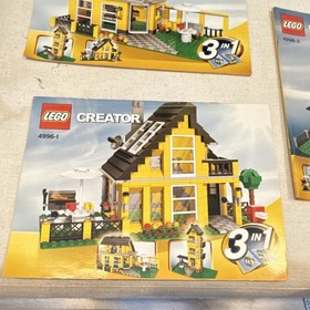 LEGO Beach House 4996 Illustrated Instruction Manuals Booklet English