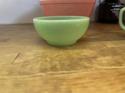 Vintage Fire King Jadeite Soup Cereal 5” Bowl