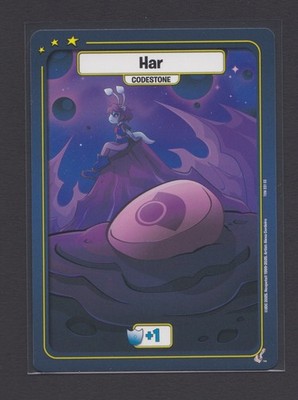 NEOPETS BATTLEDOME TCG 2025 THE VOID WITHIN HAR-CODESTONE #TVW-231 CS