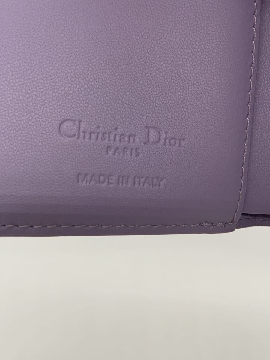 Christian Dior Folded Wallet Trifold Leather Pink Womens Used thumbnail 3