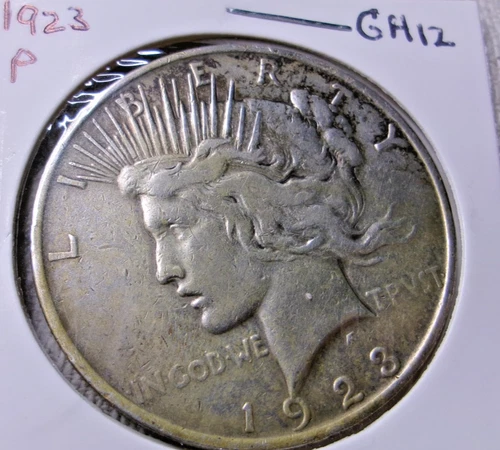 1922 P Silver Peace Dollar $1 VERY NICE