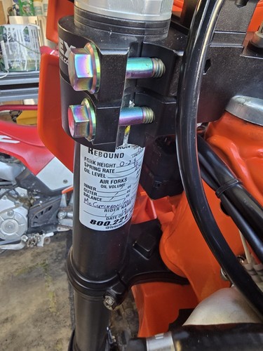 2023 WP SPRING CONVERSION front forks KTM 65SX suspension Husqvarna ...