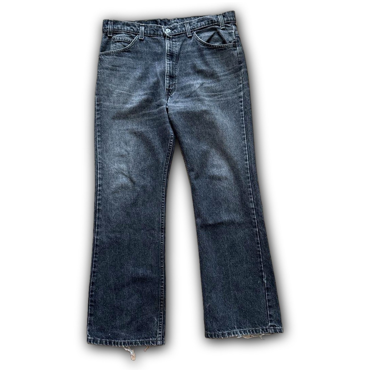 パンツ 90s levi's 517 W38L30 MADE IN USA Rare USA Made Levi's 517 Black Jeans W38 L30 90s Bootcut