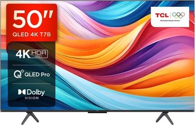 TCL 50T7B, SmartTV, QLED Pro, 50-Zoll (127cm), 4K Ultra HD