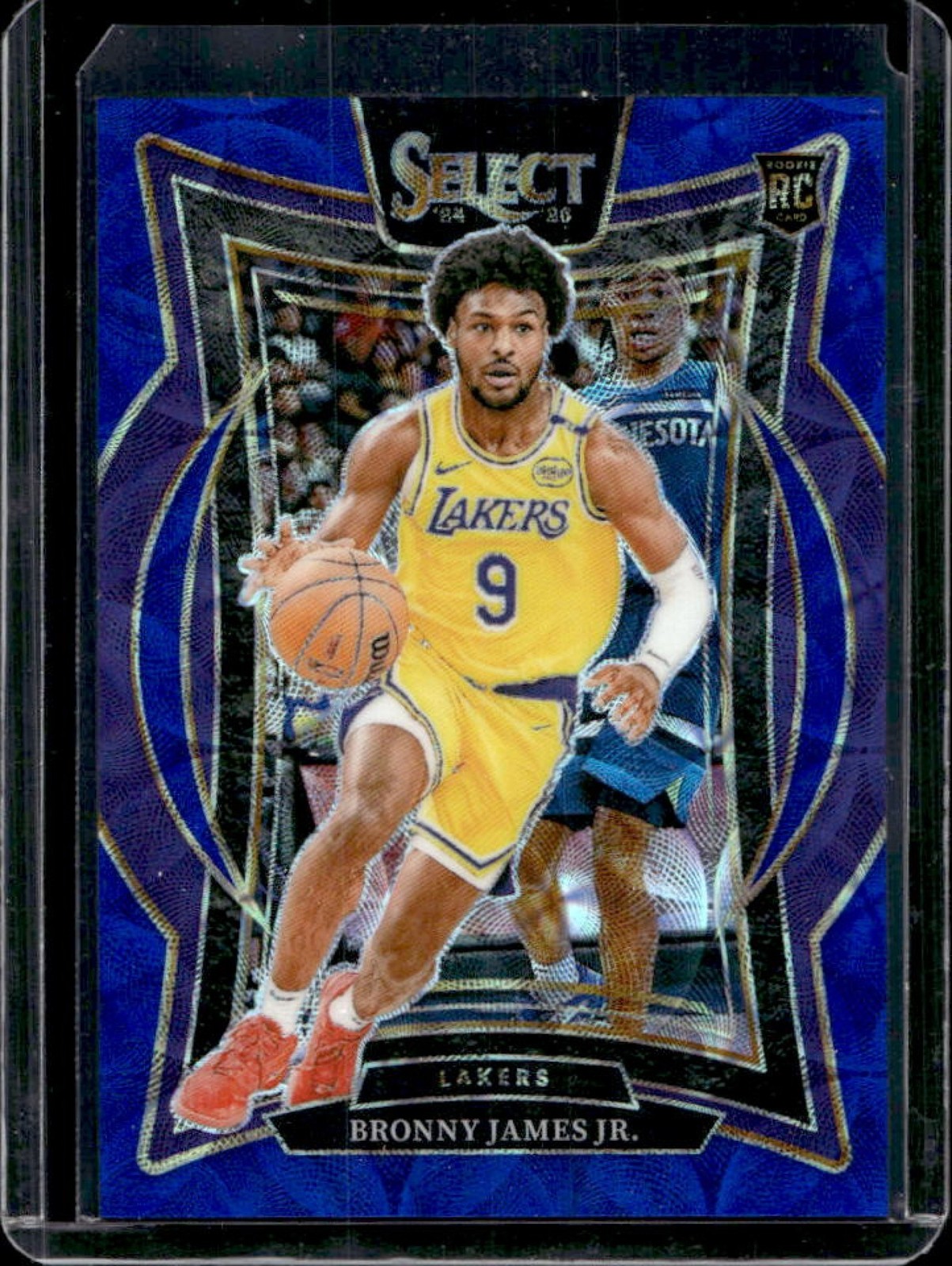 2024-25 Select Bronny James Jr. Concourse RC Blue Scope Prizm #48/249 Lakers