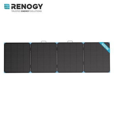 Renogy 400W Foldable Solar Panel Lightweight IP67 For RV Camping Off-Grid