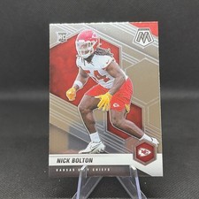 2021 Panini Mosaic - #366 Nick Bolton (RC) Kansas City Chiefs Rookie