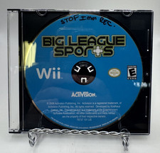 Wii Big League Sports (Nintendo Wii, 2008) Disc Only Tested