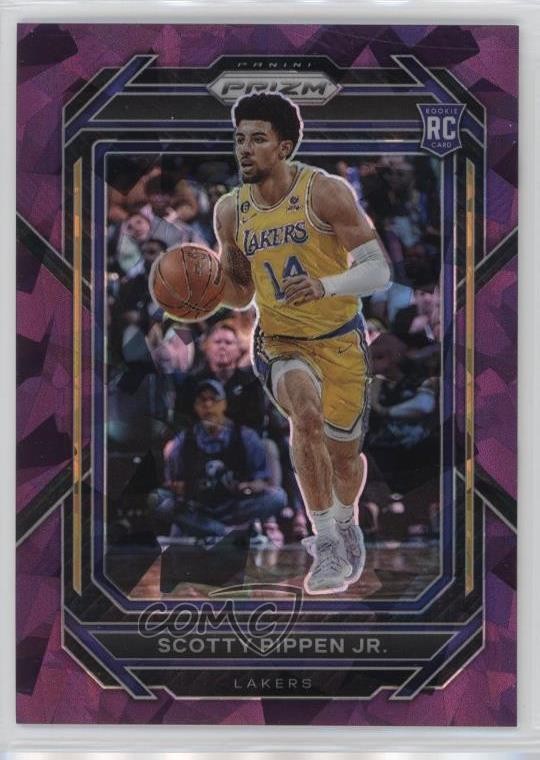 2022-23 Panini Prizm Purple Ice Prizm /149 Scotty Pippen Jr #232 Rookie RC
