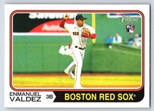 2023 Topps Heritage #631 Enmanuel Valdez Boston Red Sox