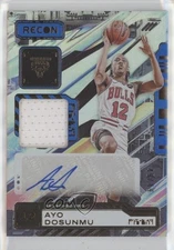 2023-24 Panini Recon Seasoned Pro Auto Blue /49 Ayo Dosunmu #SPA-AYO Auto