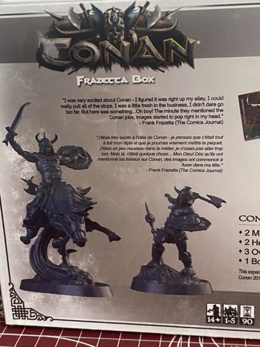 Conan Board Game Frazetta Box Expansion Monolith - Picture 3 of 8