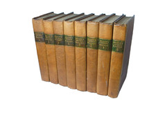 1821 Rollin's Ancient History 8 Volume Set Illustrated + Maps Antiquarian Books