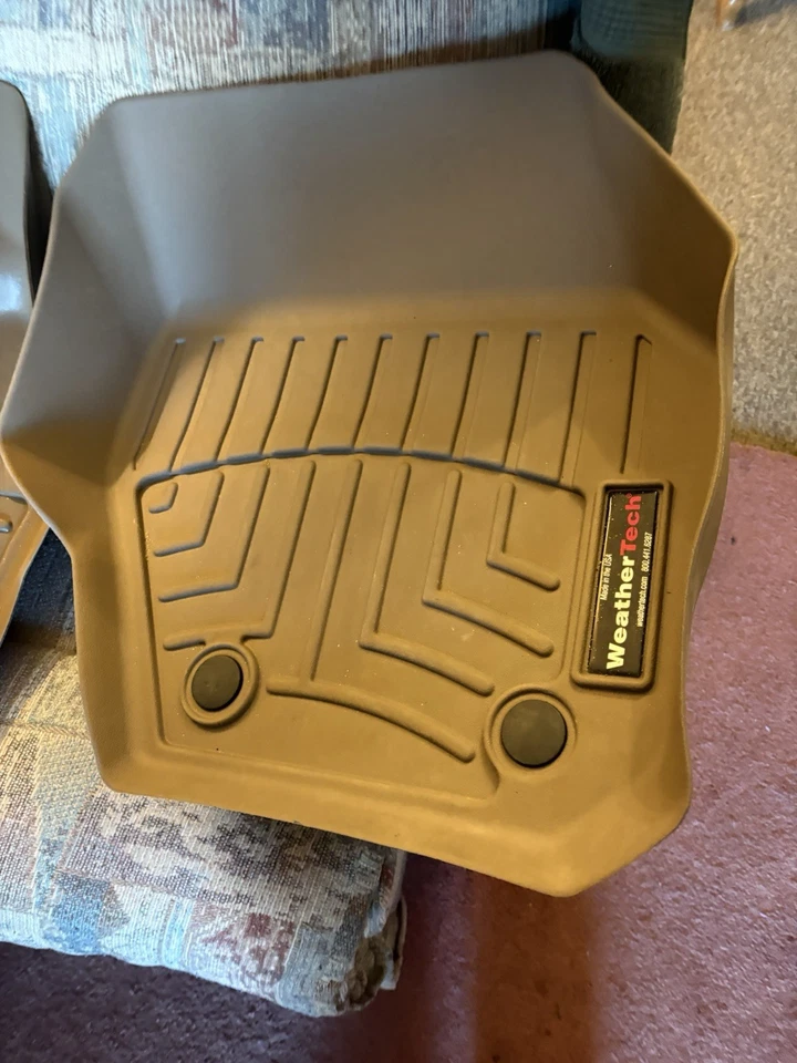 Alfombrillas Weather Tech para Volvo Xc 60 SUV 2013 beige asiento delantero y trasero Foto 4 de 4