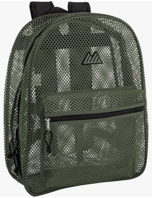 Summit Ridge Pro Jersey Mesh Backpack Green 13L Padded Adjustable Straps