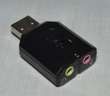 Syba FG-UAUDV1-C119 External USB Stereo Sound Adapter Windows, Mac, Linux Audio