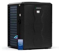 140000BTU DC Inverter Pool Heater Heat Pump for In/Above Ground Pools 42K Gal